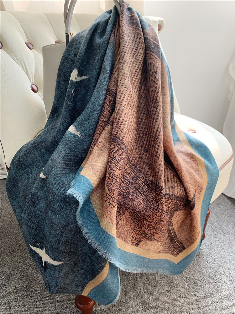 순수 캐시미어 Tassels Shawls 스톨 여성 대 - Winter Clothing Hong Kong 리뷰 및 가격