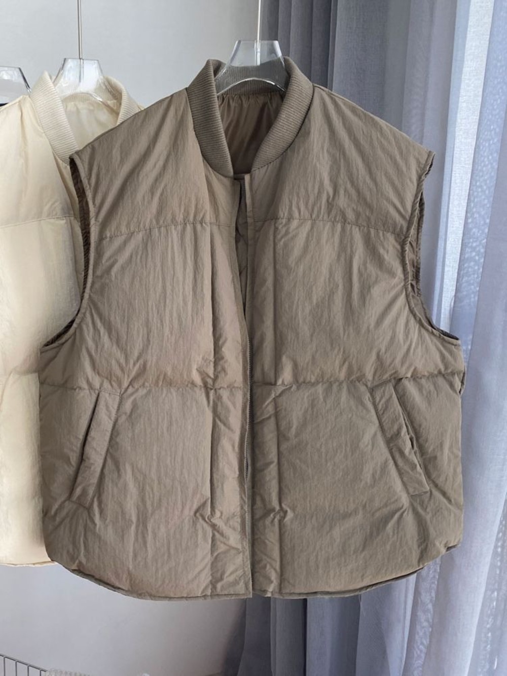 2026 겨울 따뜻한 O 넥 파카 조끼 한국 솔리드 소 - Winter Clothing Hong Kong 리뷰 및 가격